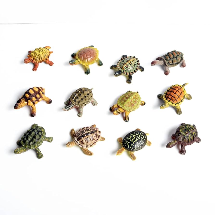 Amazon.co.jp: ロボフィッシュ 12 個海洋動物モデル海洋動物亀の
